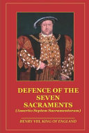 Cover of Defence of the Seven Sacraments