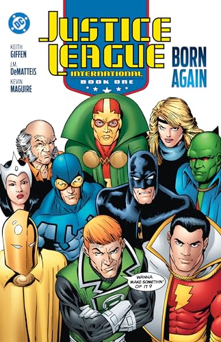 Cover of Justice League International Book One Born Again