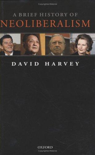 Cover of A Brief History of Neoliberalism