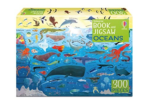 Cover of Book and Jigsaw : Oceans