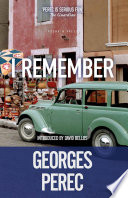 Cover of I Remember