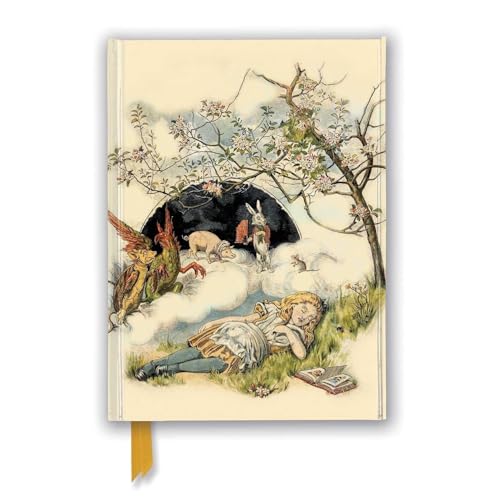 Cover of British Library Alice Asleep, from Alice's Adventures in Wonderland