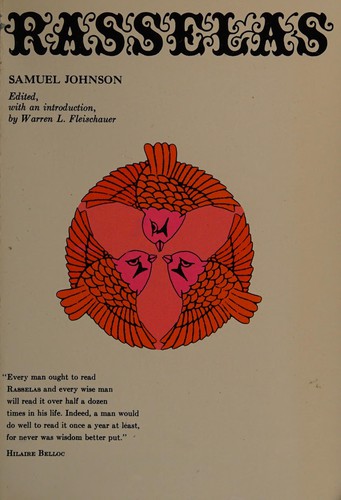 Cover of History of Rasselas