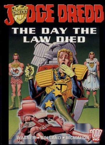 Cover of Judge Dredd: The Day the Law Died
