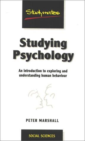 Cover of Studying Psychology