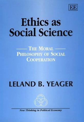 Cover of Ethics As Social Science