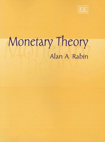 Cover of Monetary Theory