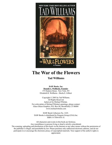 Cover of The War of the Flowers