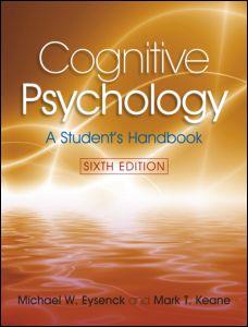 Cover of Cognitive Psychology: A Student's Handbook