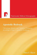 Cover of Apostolic Bedrock