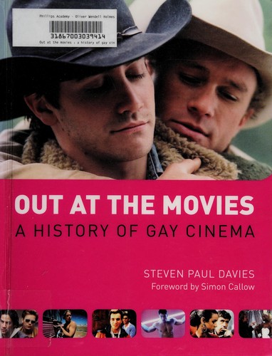 Cover of Out at the Movies: A History of Gay Cinema