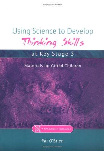 Cover of Using science to develop thinking skills at key stage 3