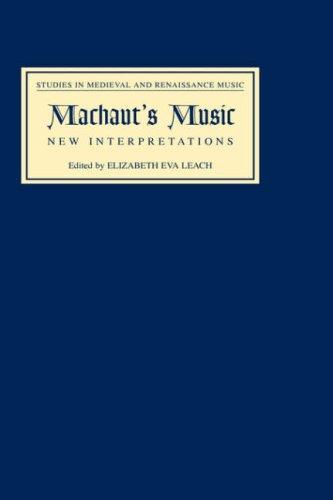 Cover of Machaut's Music