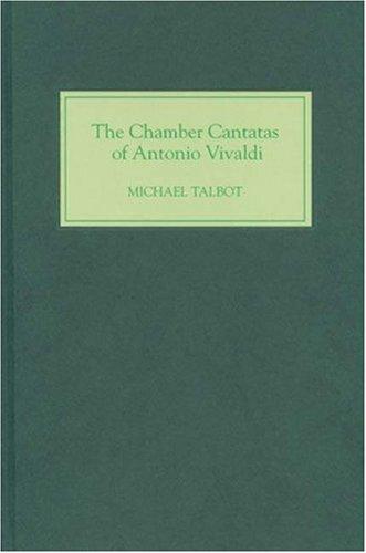 Cover of The Chamber Cantatas of Antonio Vivaldi
