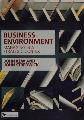 Cover of Business environment