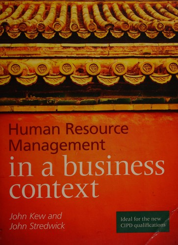 Cover of Human Resource Management in a BusinessContext