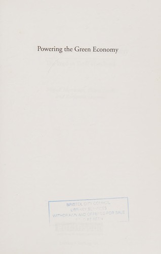 Cover of Powering the green economy