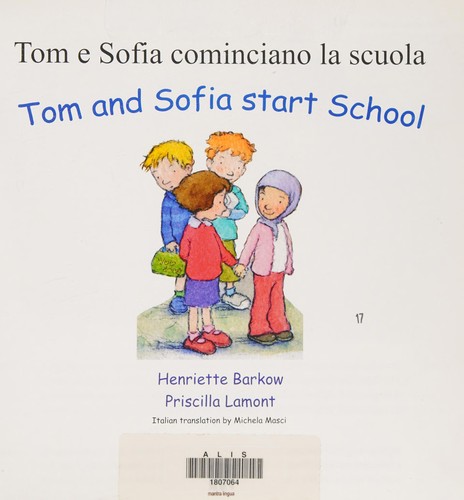 Cover of Tom e Sofia cominciano la scuola