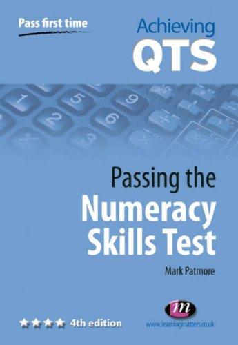 Cover of Passing the Numeracy Skills Test (Achieving QTS)