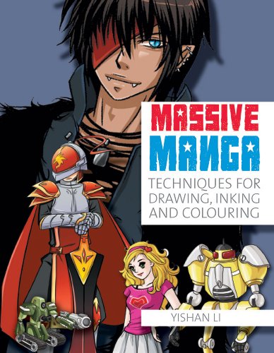Cover of Massive Manga: Techniques for Drawing, Inking and Colouring