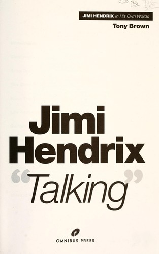 Cover of Jimi Hendrix "talking"