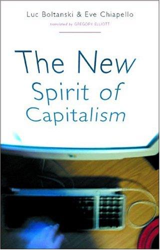 Cover of Nouvel esprit du capitalisme