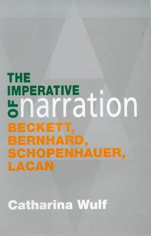 Cover of The Imperative of Narration