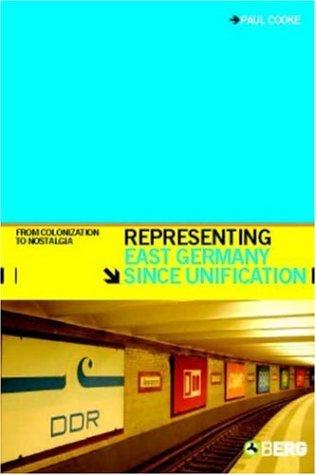 Cover of Representing East Germany Since Unification