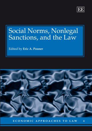 Cover of Social Norms, Nonlegal Sanctions, and the Law (Economic Approaches to Law)