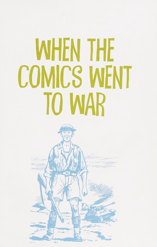 Cover of When the comics went to war