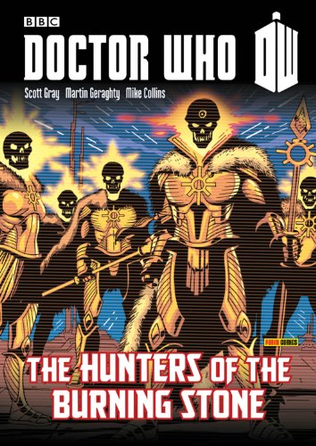 Cover of Doctor Who: Hunters of the Burning Stone