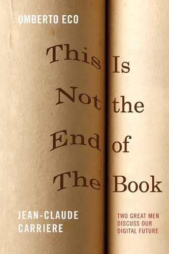 Cover of This is not the end of the book