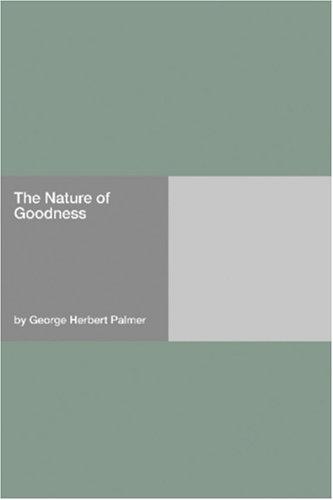 Cover of The Nature of Goodness
