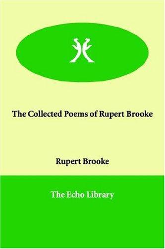 Cover of The Collected Poems of Rupert Brooke