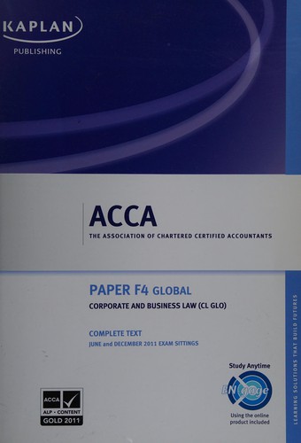 Cover of Corporate and business law