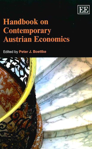 Cover of Handbook on contemporary Austrian economics