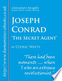 Cover of Joseph Conrad: 'The Secret Agent'