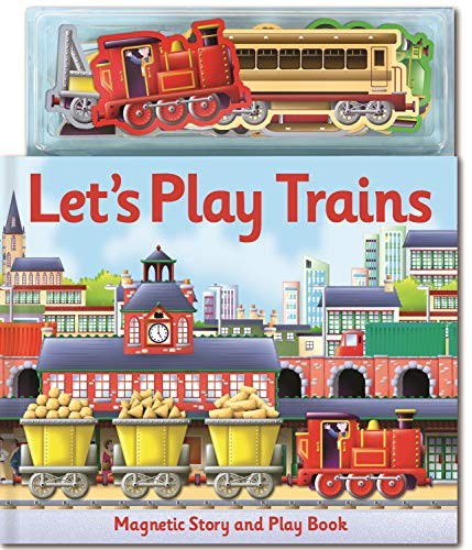 Cover of Magnetic Let's Play Trains