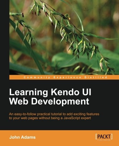 Cover of Learning Kendo UI Web Development