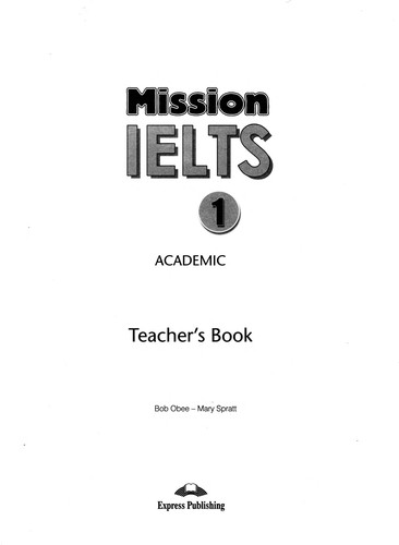 Cover of Mission IELTS