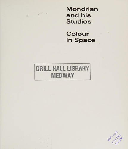 Cover of Mondrian and his studios