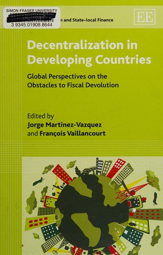 Cover of Decentralization in developing countries