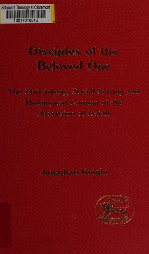 Cover of Disciples of the Beloved One (JSP Supplements)