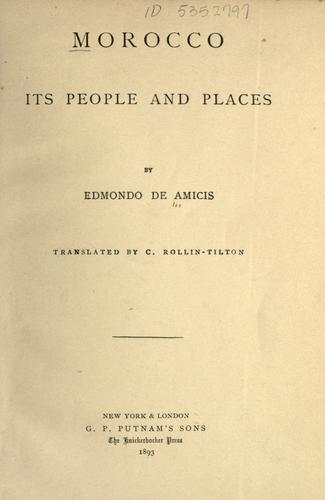 Cover of Morocco