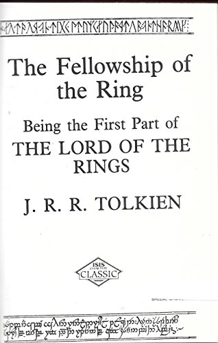 Cover of The Fellowship of the Ring