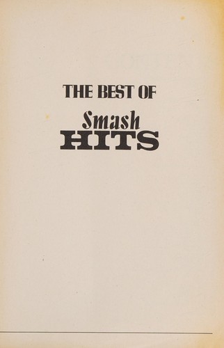 Cover of The best of Smash hits