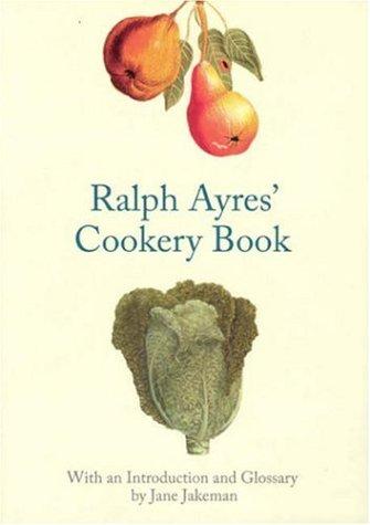 Cover of Ralph Ayres' Cookery Book