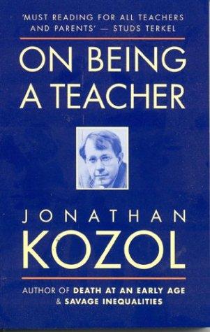Cover of On being a teacher