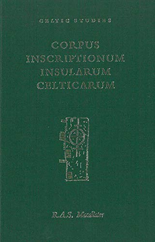 Cover of Corpus inscriptionum insularum celticarum