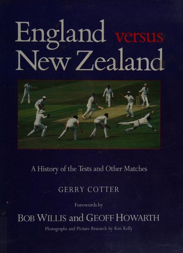 Cover of England versus New Zealand